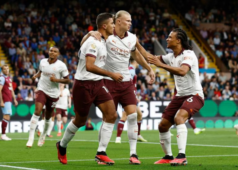 Erling Haaland stars but Kevin De Bruyne injury sours Man City win at Burnley