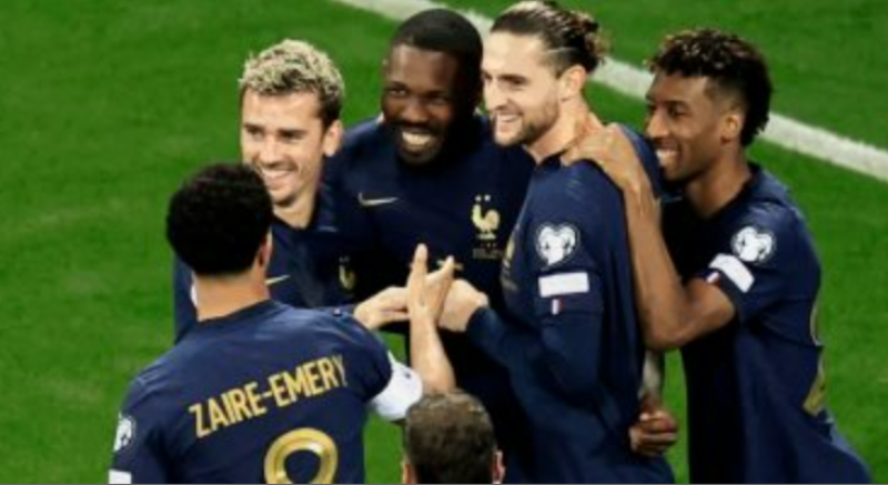 France beats Gibraltar a record 14-0 in Euro 2024 qualifier