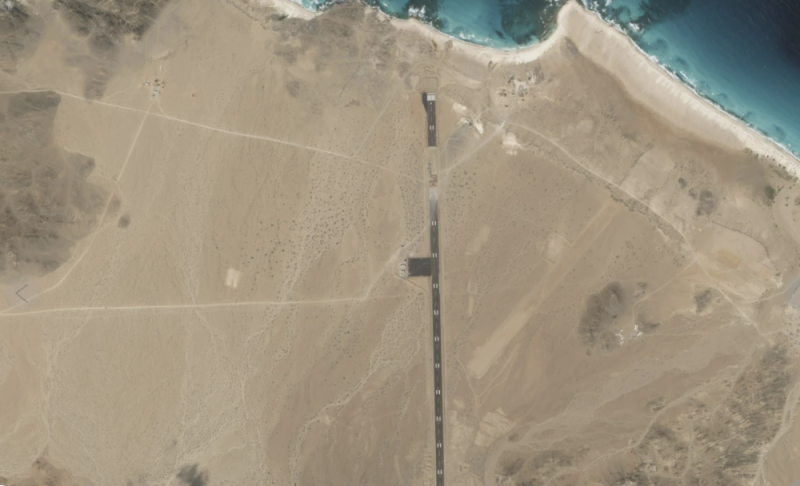 Mysterious airstrip appears on a Yemeni island as Houthi rebel attacks threaten region