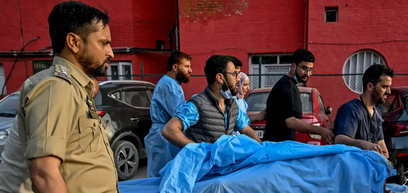 Tourists killed by gunmen in Indian-administered Kashmir