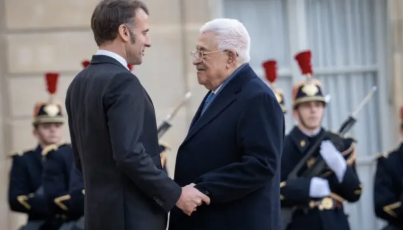 Macron and Abbas Launch Joint Committee for Palestine Constitution