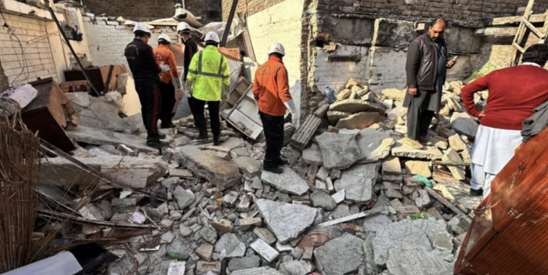 Bride and groom killed by gas explosion day after Pakistan wedding