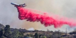 What Is Pink Powder Dropped By Planes That's Helping Fight Los Angeles Wildfires