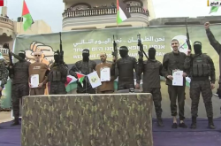 Hamas frees three Israeli captives as 5th prisoner exchange begins