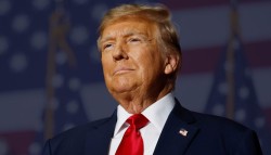 Trump says ‘not in a rush’ for military option against Iran