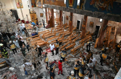 Syria president vows those involved in church attack will face justice