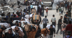Israeli forces kill dozens in Gaza as war drags on