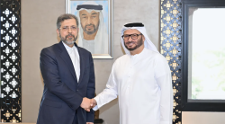 Anwar Gargash Meets Iranian Deputy Foreign Minister