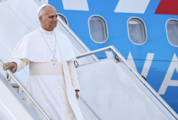 Pope Leo arrives in Lebanon, bringing call for unity in crisis-hit nation