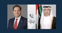 UAE FM Abdullah bin Zayed Holds Phone Call with U.S. Secretary of State Marco Rubio on Yemen Developments