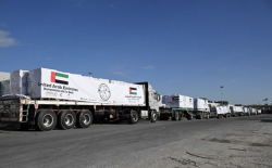 UAE aid convoys to Gaza continue under ‘Operation Noble Knight 3"