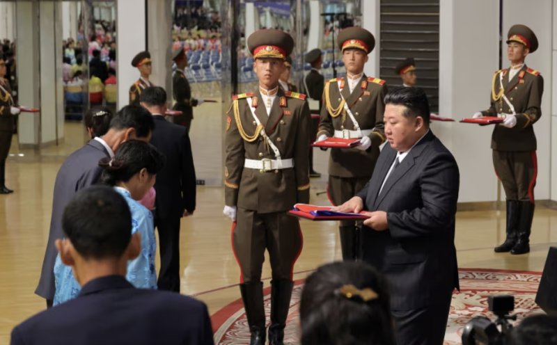 North Korea leader Kim promises ‘beautiful life’ for families of ‘martyrs’ killed in Russia