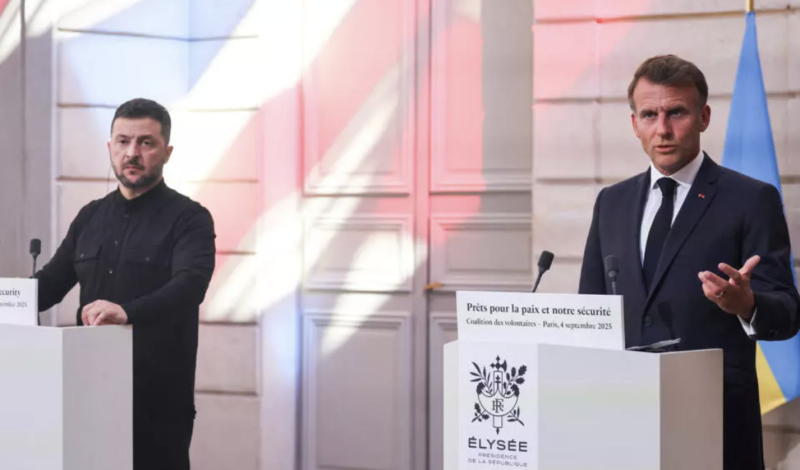 Macron says 26 countries pledge troops as a 'reassurance force' for Ukraine