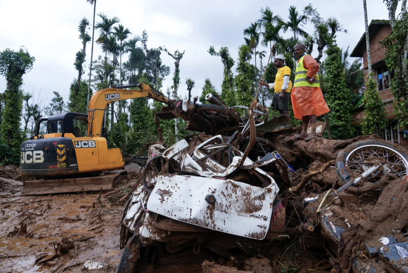 At least 18 killed after landslide hits bus in northern India