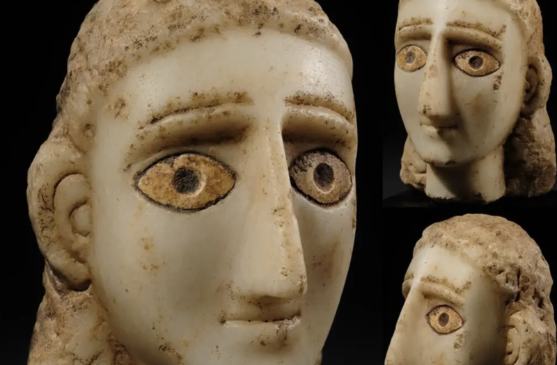 Rare Sabaean Princess Head Statue from Yemen Listed in Vienna Auction, Sparking Heritage Concerns