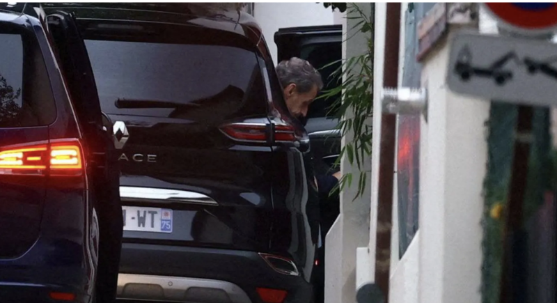 Former French president Sarkozy released from prison after three weeks