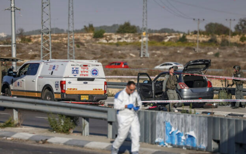 Israeli killed in terror attack at Gush Etzion Junction in the West Bank; 3 others wounded