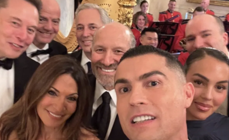 Cristiano Ronaldo attends White House dinner alongside Saudi crown prince