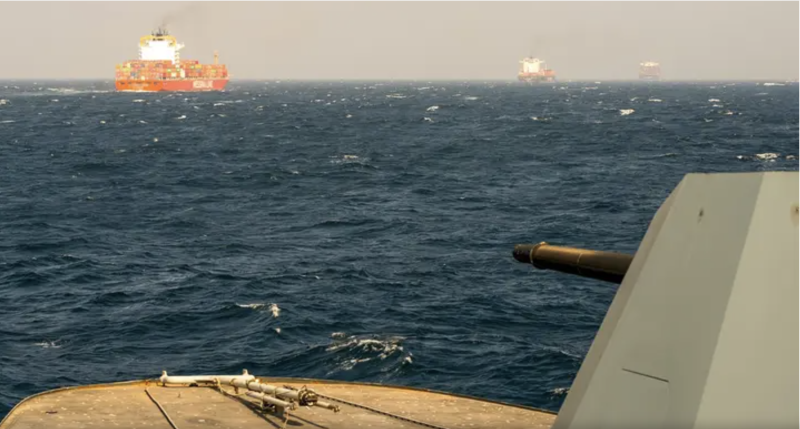 المهمة الأوروبية بالبحر الأحمر: تأمين مرور 1320 سفينة خلال 21 شهراً