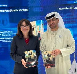 Nathalie Goulet Signs “Terrorism Money” in Abu Dhabi, as TRENDS Highlights the Importance of Exposing Extremist Funding Networks