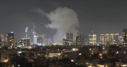 إيران تطلق صواريخ باتجاه إسرائيل.. وارتفاع دخان في تل أبيب