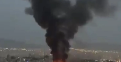 غارات عنيفة على شرق طهران وانفجار كبير