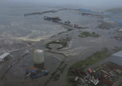 Tsunami evacuations ordered in South America, but worst risk appears to pass for US after huge quake