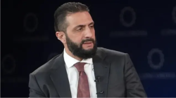 Syrian President Sharaa meets representatives of Syrian organizations during US visit