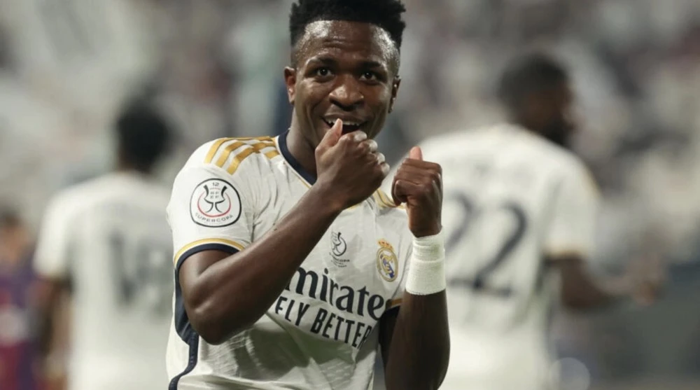 Vinicius hat-trick as Real Madrid thrash Barcelona to win Spanish Super Cup