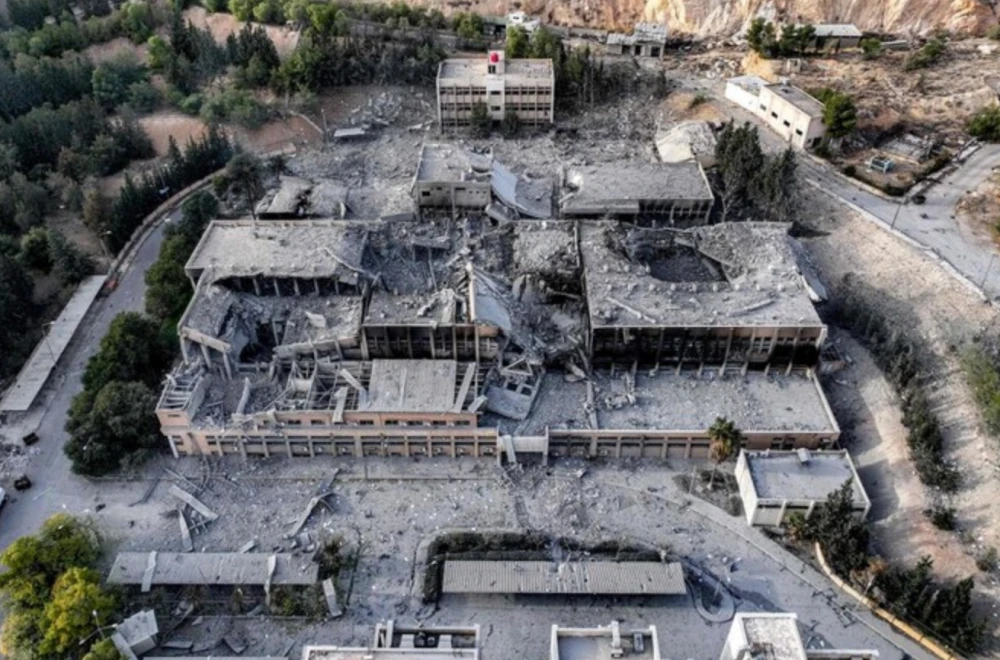 Syria war monitor reports Israeli strikes on military sites