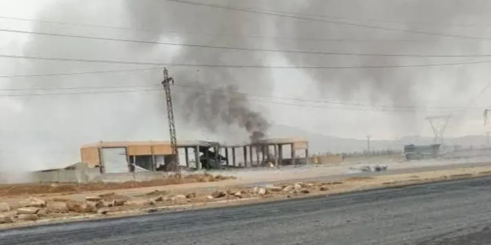 قتلى في انفجار مستودع أسلحة قرب العاصمة السورية