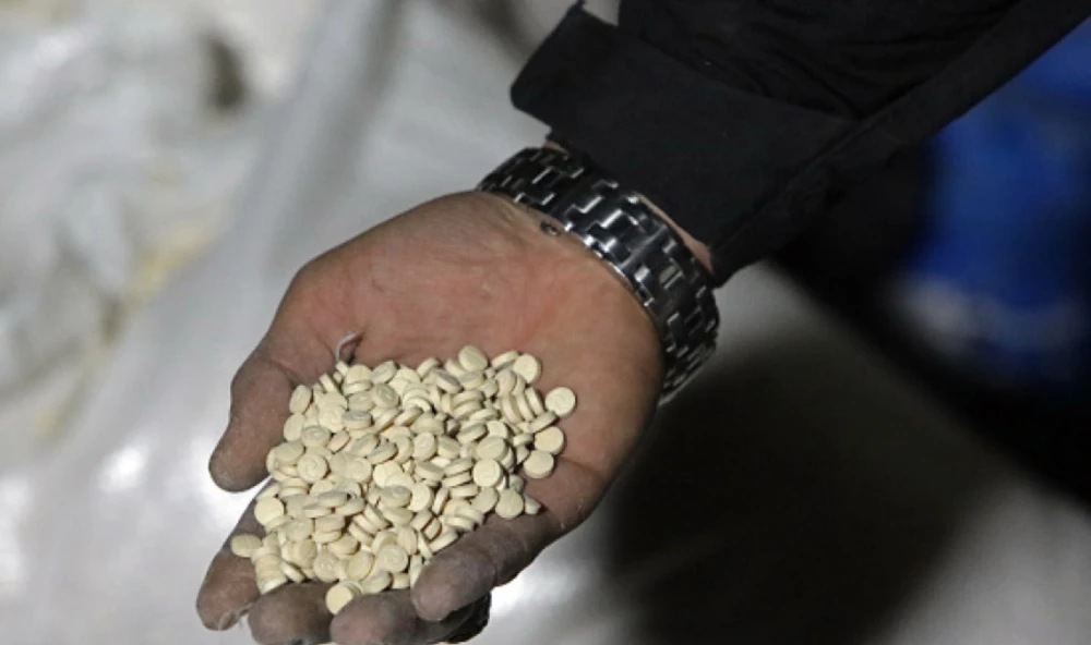 Iraq says seized one tonne of captagon from Syria