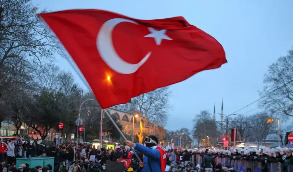 Turkey: Erdogan calls protests a 'movement of violence'