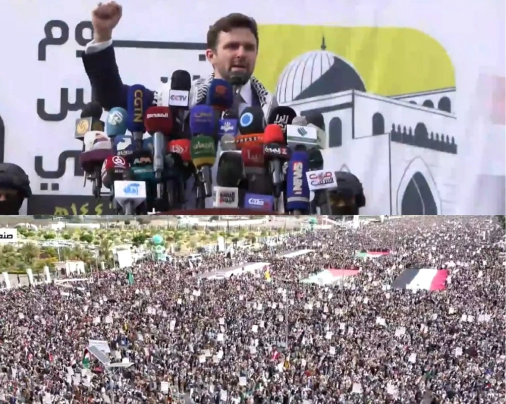 Yemen Houthis Defy Washington: American Activist Jackson Hinkle Delivers Pro-Houthi Speech In The Heart Of Sana’a