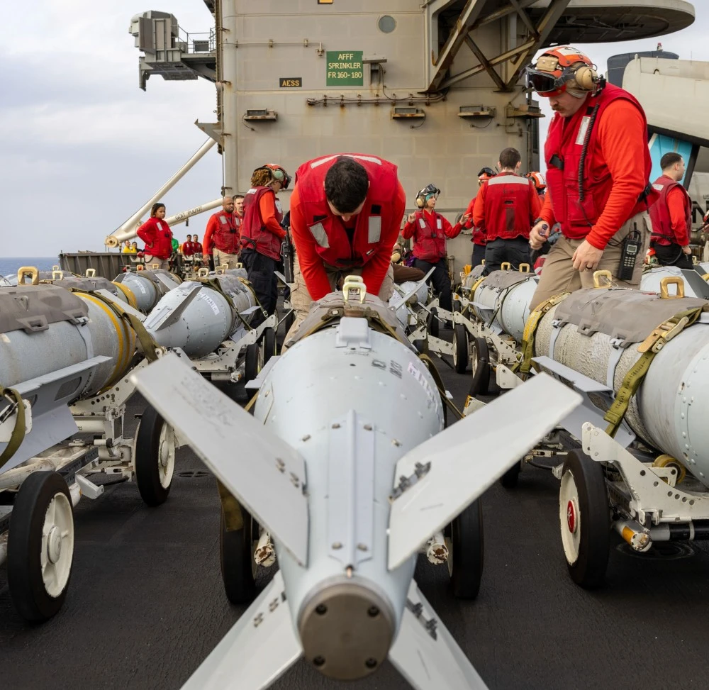 US Central Command Releases Images of Military Preparations Targeting Houthis in Yemen