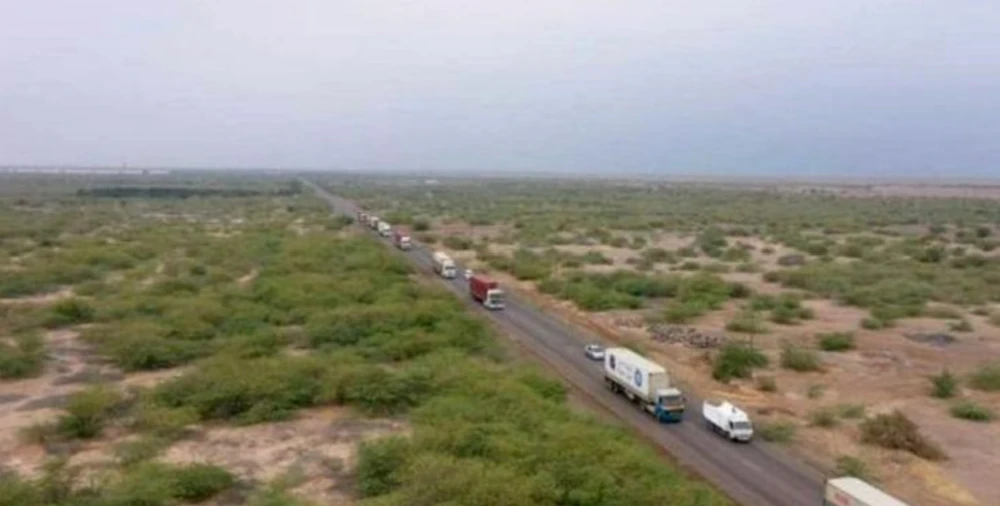 "Funded by UAE" .. Equipment for Sixth Solar Power Plant Arrives in Yemen