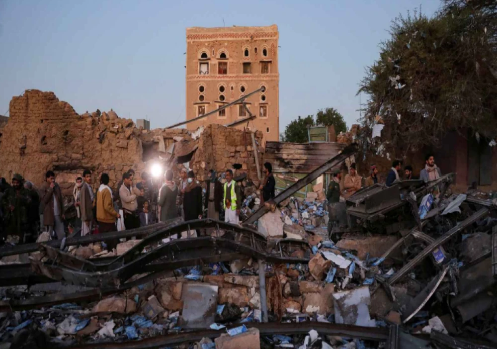 اليمن : مقتل شخص إثر 19 غارة شنتها مقاتلات أمريكية على صنعاء