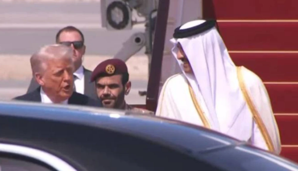 Trump arrives in Doha for second leg of Gulf trip