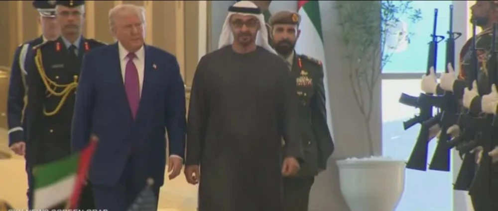 ترامب يصل إلى دولة الإمارات في زيارة رسمية
