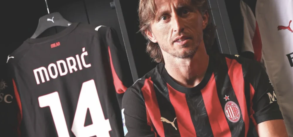 Croatia Captain Modric Joins AC Milan