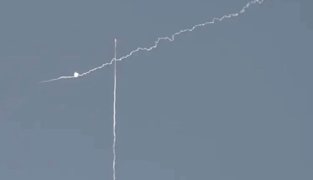 Israeli military intercepts missile launched from Yemen
