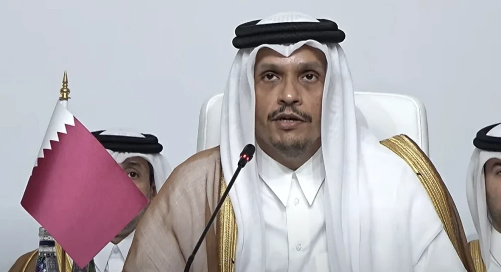 رئيس وزراء قطر: الاعتداء الإسرائيلي على الدوحة "إرهاب دولة"