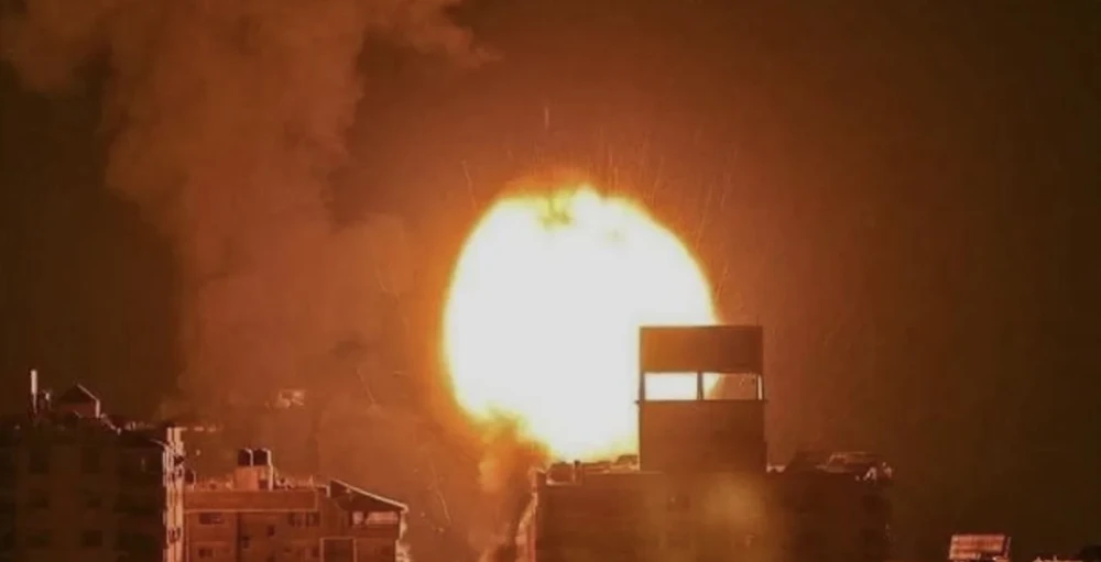 Israel says 'Gaza is burning' as it launches ground assault