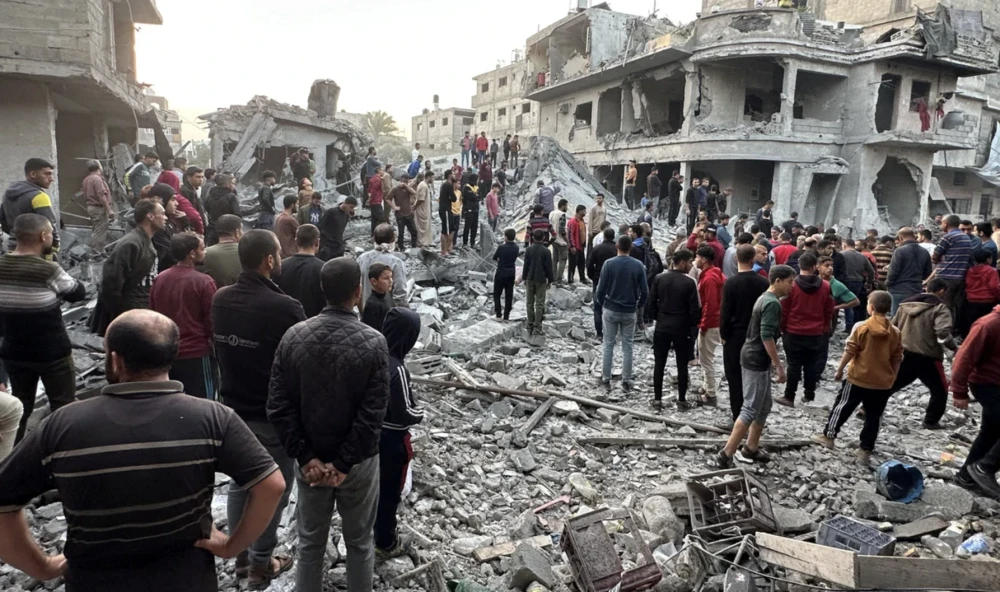 Israeli strikes kill at least 25 family members in Gaza City homes