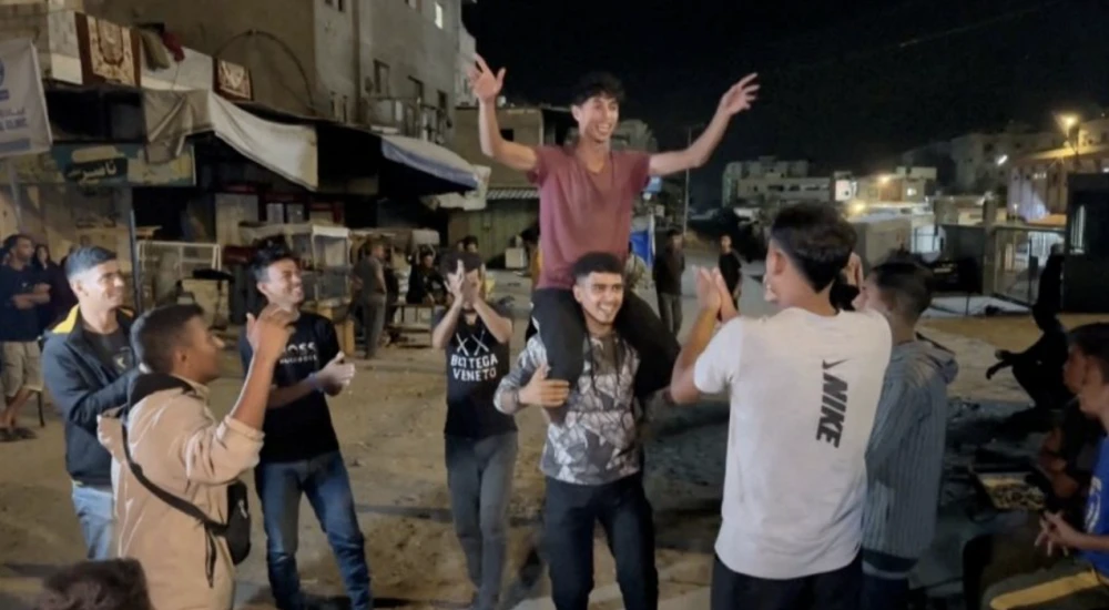 Celebration and trepidation in Gaza and Israel following ceasefire plan agreement