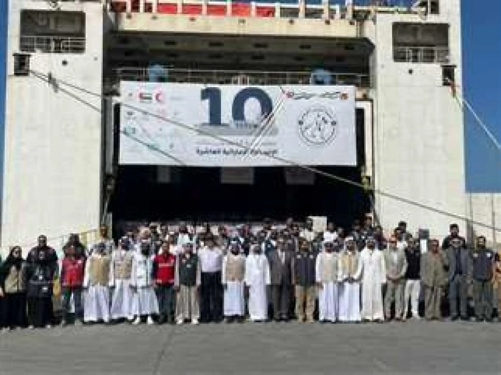 ميناء العريش يستقبل سفينة مساعدات إماراتية جديدة لصالح قطاع غزة