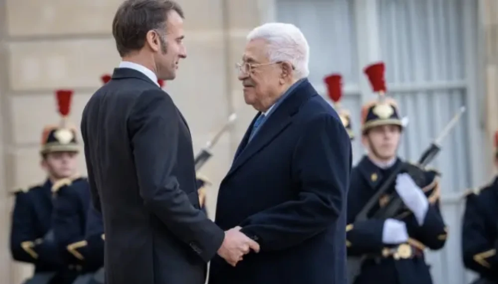 Macron and Abbas Launch Joint Committee for Palestine Constitution