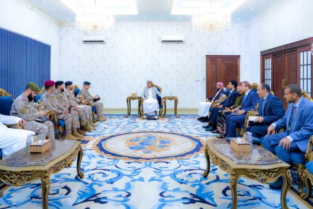 Yemen : STC Leader Aidarous al-Zubaidi Receives Saudi-UAE Delegation in Aden