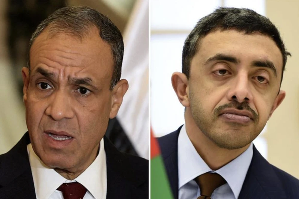 Egyptian, Emirati Foreign Ministers Discuss Gaza, Yemen, and Sudan Developments