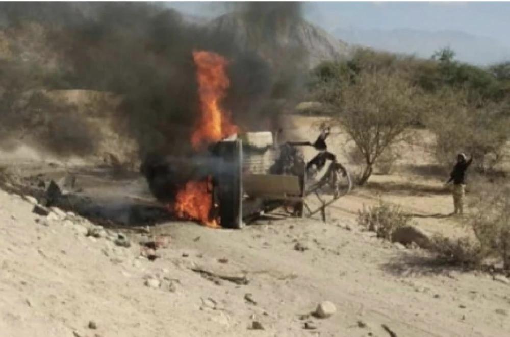 مقتل ثلاثة عسكريين بانفجار استهدف مركبة في شبوة شرقي اليمن